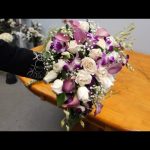 How to Atach Calla Lillies to a Bridal Bouquet Holder